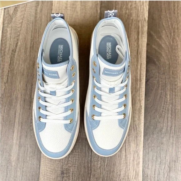 Michael Kors Shea Mid High Top Sneakers - Picture 6 of 8